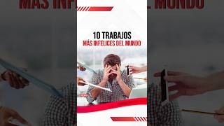 Los 10 trabajos más INFELICES del mundo 😓💼 EstudiosHarvard Infelicidad fyp parati reels [upl. by Rizan]