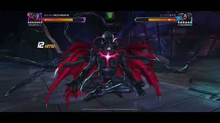 MCoC Symbiote Supreme vs The Serpent AW Boss without Mystic Boosts [upl. by Osana]