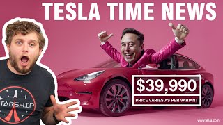 Get This Tesla For Under 40000  Tesla Time News 407 [upl. by Harper]