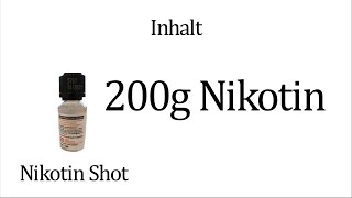 Nikotin Shots  Nikotinshots selber mischen  Base oder Liquid  einfach und simpel für Anfänger [upl. by Uyekawa987]