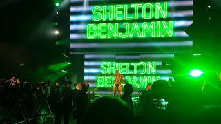 wwe shelton benjamin entrance [upl. by Dugaid]