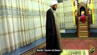 Shia Sheikh yasser al Habib praying while cursing the Sahaba [upl. by Adlaremse]