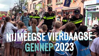 GennepNews  Nijmeegse Vierdaagse 2023 [upl. by Tnayrb878]