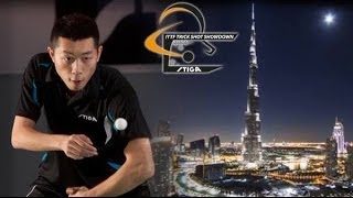 Worlds Most Incredible Table Tennis Trick Shots [upl. by Anikehs787]