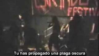 Kronos  Mashkith live Subtitulado y traducido en español French brutal death metal [upl. by Limemann]