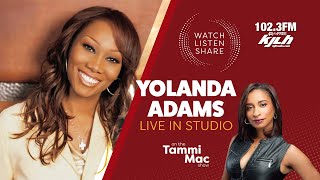 Yolanda Adams live in studio w Tammi Mac [upl. by Kee]