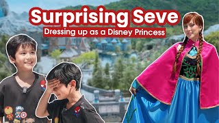 Disney Princess Prank in Disneyland by Alex Gonzaga [upl. by Montana]