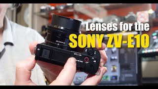 Sony ZV E10 Lens Recommendations [upl. by Lecia]