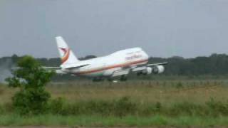 Surinam Airways PY993 Landing RWY 11 at SMJP [upl. by Asyral]