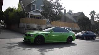 BMW E46 M3 meet at Torettos market fast amp the furious [upl. by Lanni287]