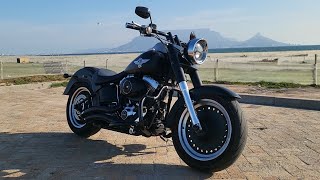 Harley Davidson Fatboy Special  Vance and Hines  WALKAROUND  start up  Cape Town [upl. by Jasmin921]