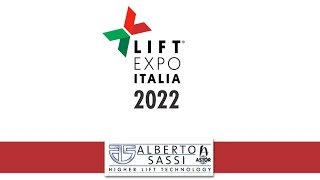 Intervista a Veronica Franzoni di ALBERTO SASSI Spa  LIFT EXPO ITALIA 2022 [upl. by Rodrick]