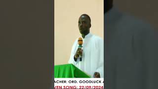 Evensong Sermon by Goodluck Ekemezie Trinity Theological College Umuahia [upl. by Auqemahs]