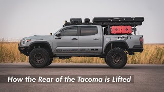 How the Rear of the Tacoma is Lifted  Different Leaf Options [upl. by Elaine]