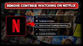 How to Remove Continue Watching on Netflix 2024 [upl. by Ainehs]