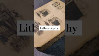 Lithography chalk and line feat lithography stone [upl. by Lippold]