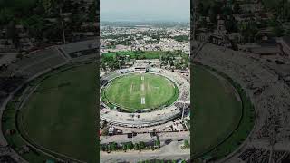 Aerial view of Rawalpindi Cricket Stadium 🏟️ [upl. by Skantze]