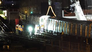 A look at the R160 F train Derailment at Neptune Avenue from West 8th Street [upl. by Yenaled852]