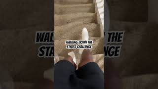 Walking down the Stairs challenge funny [upl. by Clower]