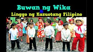 Buwan Ng Wika amp Linggo Ng Kasuotang Filipino  Kinder 2 [upl. by Voleta]