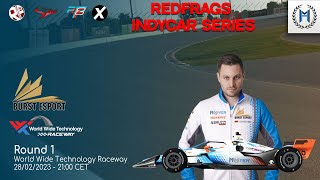 rFactor 2 IndyCar Series  Round 1 at World Wide Technology Raceway redfragsracing4354 [upl. by Dot347]