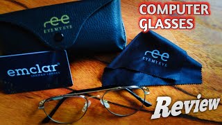 EYE MY EYE  COMPUTER GLASSES  REVIEW [upl. by Cyndi538]