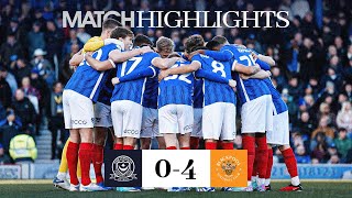 Unbeaten Run Ends ❌  Pompey 04 Blackpool  Highlights [upl. by Seidel]