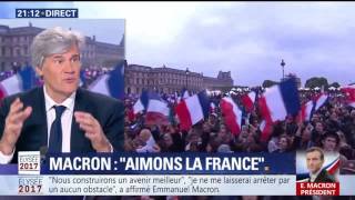 Présidentielle 2017 2nd tour  la soirée électorale de BFMTV 48 [upl. by Enivid880]