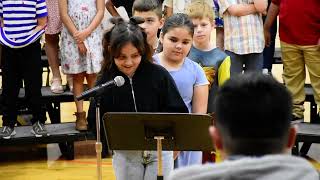 20240308 Bonner Springs Elementary 3rd Grade Music Program Part 1 [upl. by Dub416]