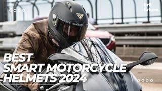 Best Smart Motorcycle Helmets 2024 🏍️🤖 Best In The World [upl. by Sirama]