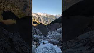 🇨🇭 Wallis 2024  Hugh beautiful Glacier swissalps valaiswallis ❤️🤍❤️ [upl. by Nari]