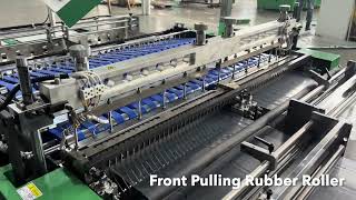 DRQD1200 Double Line Side Sealing Cutting Machine [upl. by Athalee]