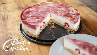 Himbeertorte  Torte ohne Backen  no bake [upl. by Lala441]