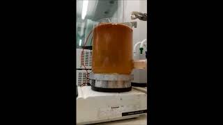 Batch process electrocoagulation in laboratory [upl. by Simdars]