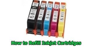 How to Refill Inkjet Cartridges [upl. by Zoa]