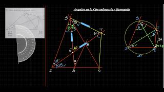 Trazos Auxiliares en Cuadriláteros  Propiedad del Circuncentro  Geometría Plana [upl. by Nelyahs]