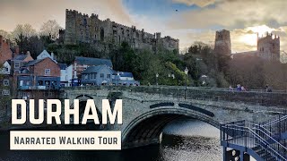 DURHAM  4K Narrated Walking Tour  Lets Walk 2021 [upl. by Jacinta]