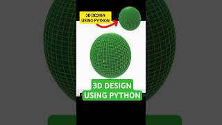 3D Ball Using Python  Easy Matplotlib Tutorials For Beginners python matplotlib 3dart 3d ball [upl. by Leahcin669]