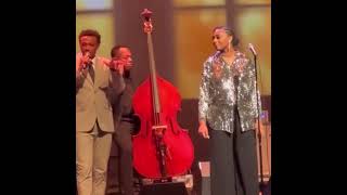 Jonathan McReynolds amp Samara Joy performs “Mary Did you Know” Incredible performance🔥🔥🔥 [upl. by Joseph]