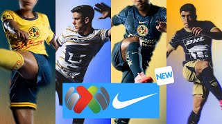 NUEVOS JERSEYS NIKE de la LIGA MX 20242025 [upl. by Yelyr]