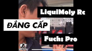 So sánh nhớt LiquiMoly Race Street amp Fuchs Silkolene Pro 10w40 [upl. by Accissej276]