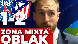 OBLAK una de las figuras del ATLÉTICO en PARÍS  PSG 1  ATLÉTICO 2 [upl. by Devona]