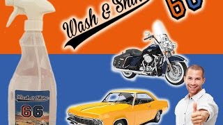 Wash Shine 66 Autowaschen ohne Wasser [upl. by Zerat]