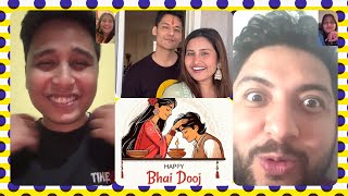 Celebrated Bhai Dooj Across Countries 🇮🇳🇺🇸🇳🇿 [upl. by Edme351]