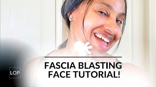 Face Fascia Blasting Tutorial How To Use The FaceBlaster And Kryo Pack [upl. by Hpotsirhc]