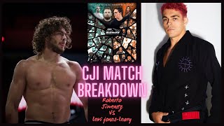 CJI match breakdown Roberto Jimenez VS Levi jonesLeary [upl. by Nemrac]