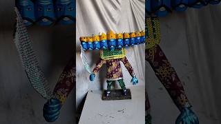 Ravan kaise banate hain  Ravan making Shorts [upl. by Ynaittirb]