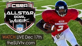 CSRA All Star Bowl Week CSRA Junior Bowl [upl. by Llert]