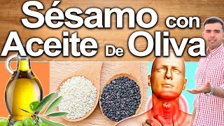 Sésamo Y Aceite Oliva  Ajonjolí Para Qué Sirve  Beneficios Para Tu Salud Y Belleza [upl. by Eudoxia]