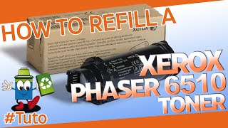 How To Refill A Xerox Phaser 6510 Toner [upl. by Dry]